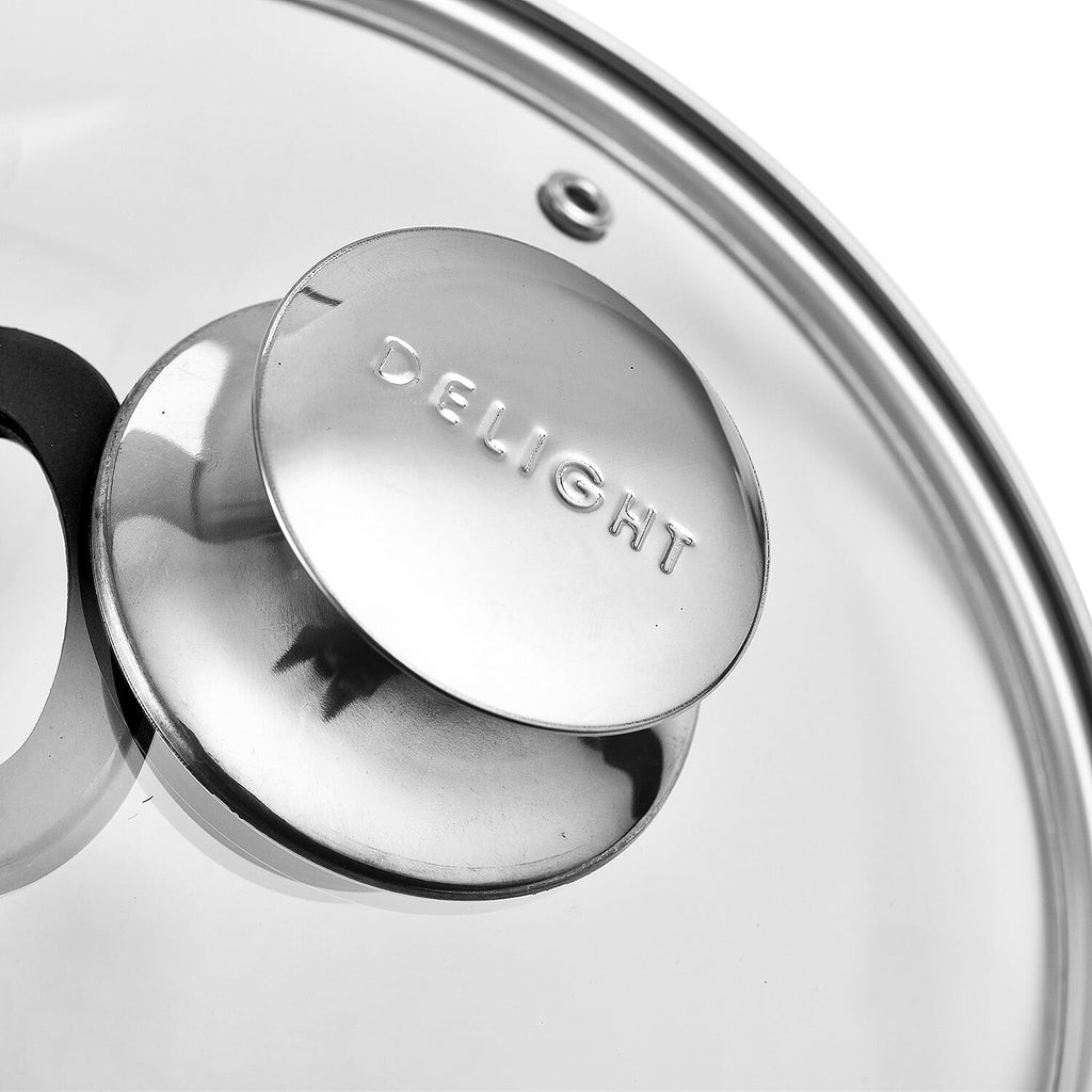 Last in Stock Deal- 10 Piece Set - Pan and Lid Set, Ceramic non-stick, Die-cast (32cm, 30cm, 28cm, 24cm, 20cm) - Black