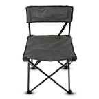 Camping Chair (Comes with Carry Bag, Ideal for Outdoor Events, Max Weight upto 110kgs) - Grey