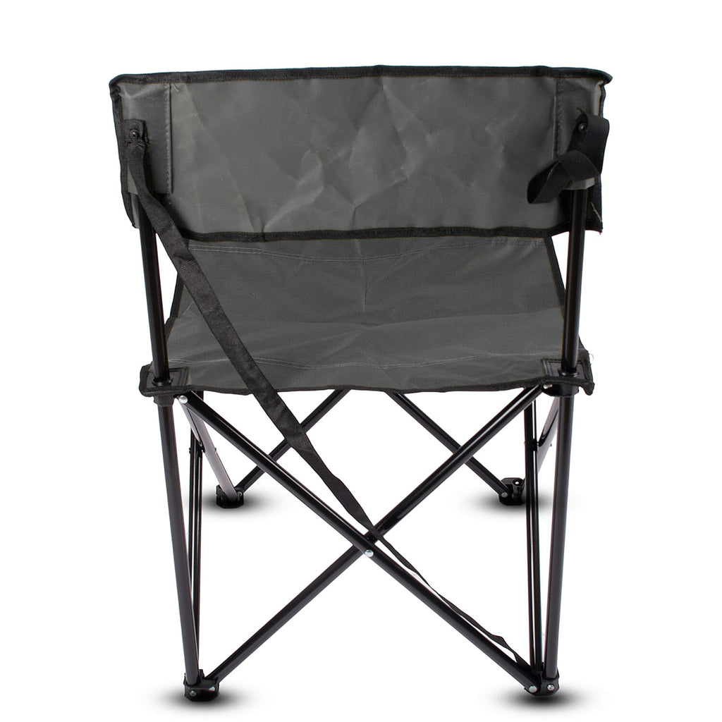 Camping Chair (Comes with Carry Bag, Ideal for Outdoor Events, Max Weight upto 110kgs) - Grey