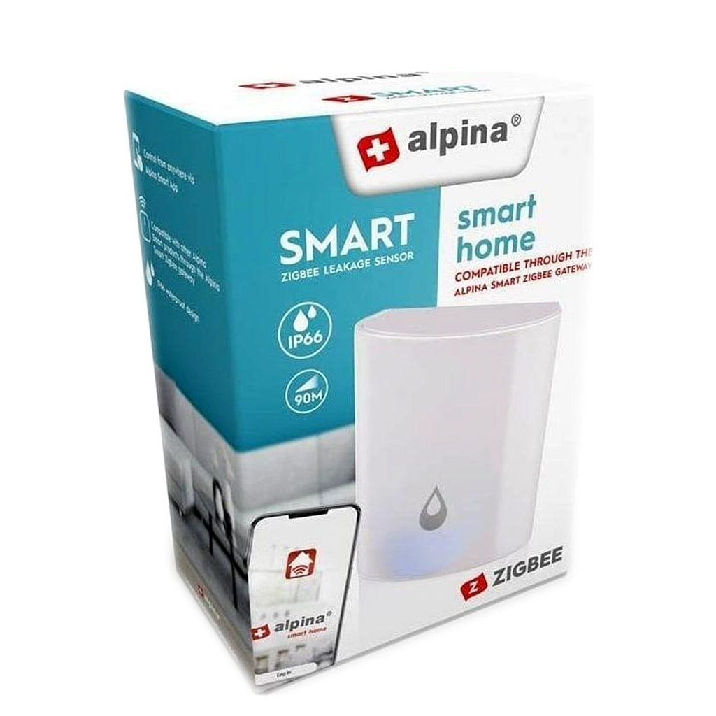 Alpina Smart Home Water Leakage Sensor 3V - White
