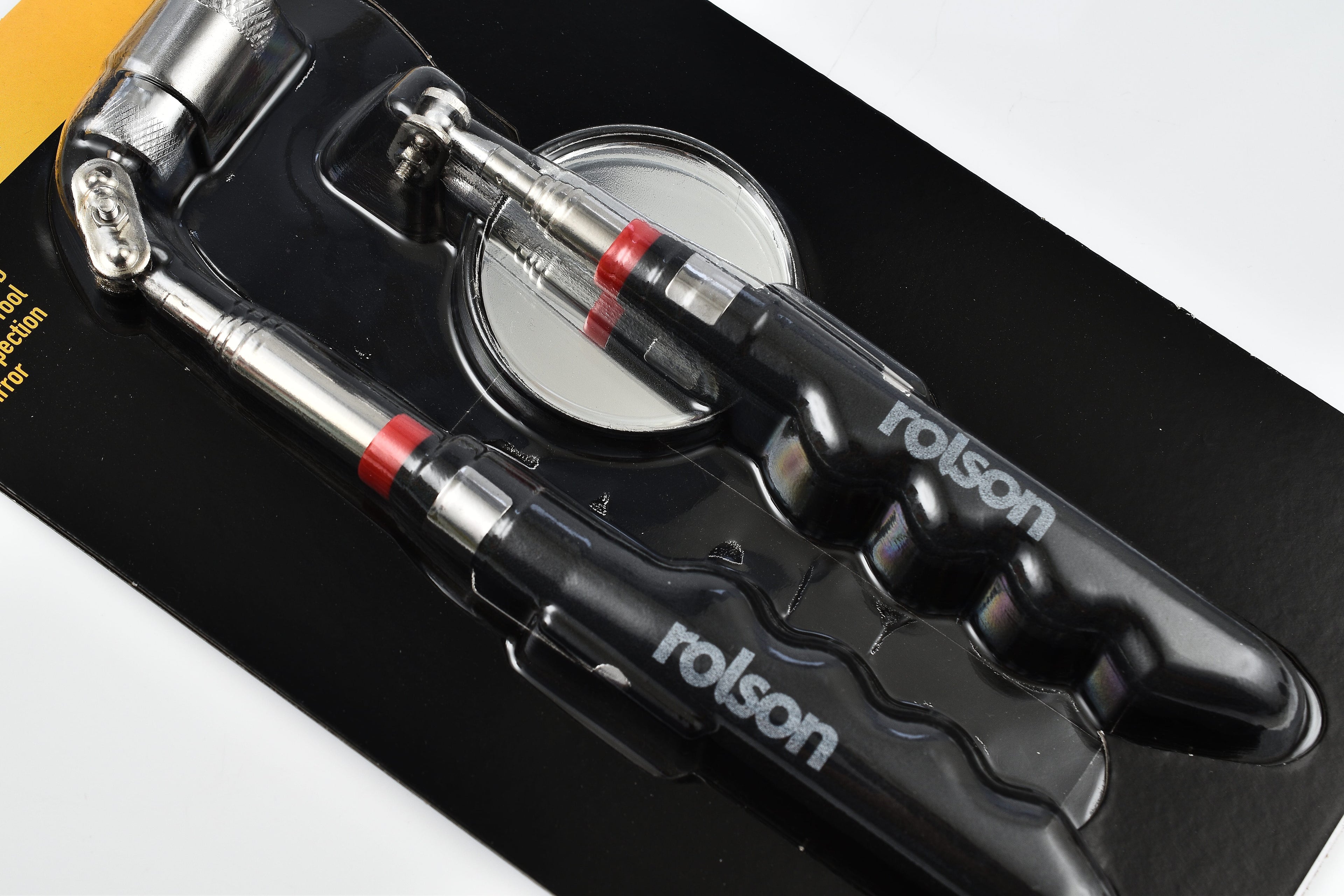 ROLSON 2 Piece Magnetic LED Pick-Up Tool & Inspection Mirror