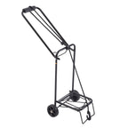 30Kg Heavy Duty Folding Metal Trolley - Black - Move With Ease - Small White Goods, Garden Pots, Compost, Shopping, Boxes, Festival Trolley.