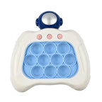 Fast Push Intelligent Game with 4 Modes (Enhances Hand-Eye Coordination, Practical Ability - Memory) - Pink - White