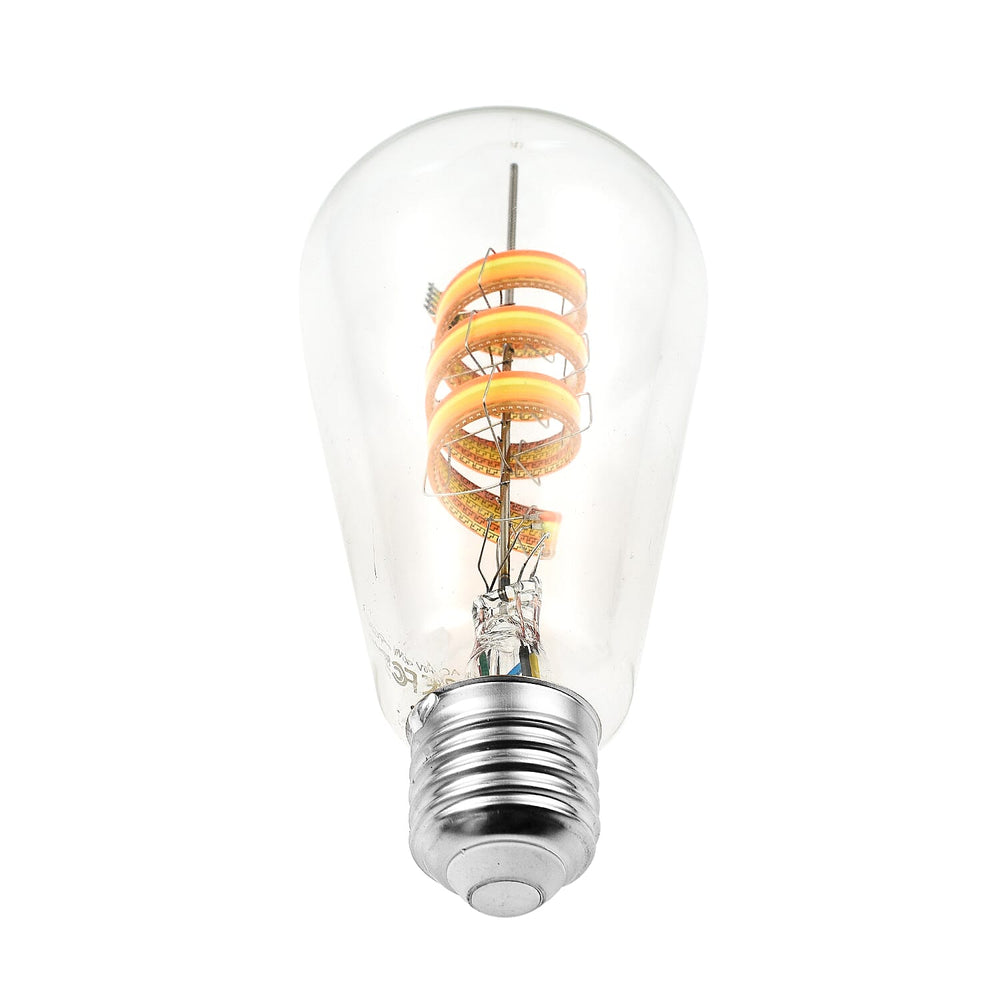 WiFi RGB Multicoloured Vintage Smart Edison Bulb (Compatible with Alexa Echo-Google Home)