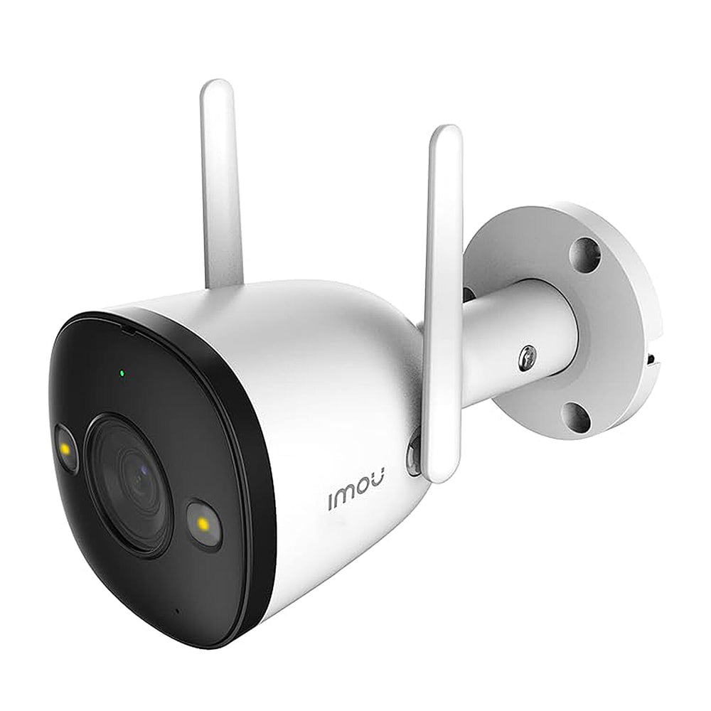 Imou Bullet 2S 2MP Pro Outdoor Smart Security Camera - Full HD 1080p Resolution. Motion Detection. Spotlight and Siren. Weather Resistant. 2 Way Audio. Cloud Storage