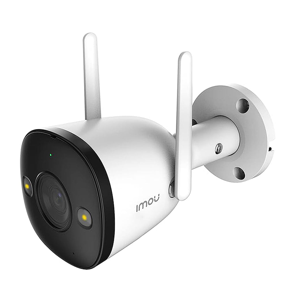 Imou Bullet 2S 2MP Pro Outdoor Smart Security Camera - Full HD 1080p Resolution. Motion Detection. Spotlight and Siren. Weather Resistant. 2 Way Audio. Cloud Storage