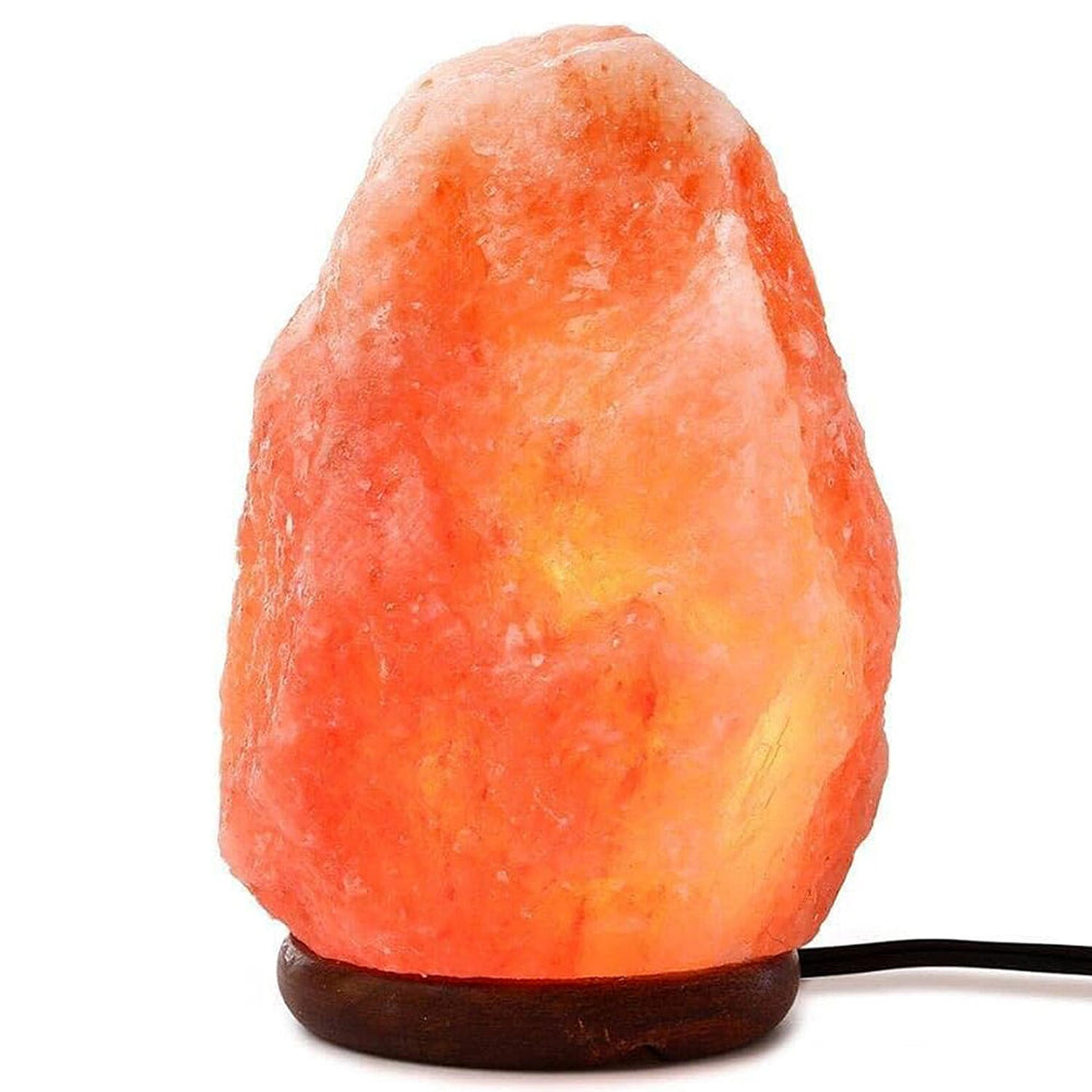 Closeout Deal - Himalayan Glow Salt Lamp with Dimmer Switch 5-7 lbs (15W)
