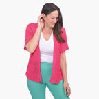 Mudflower Cardigan (Size M) - Pink
