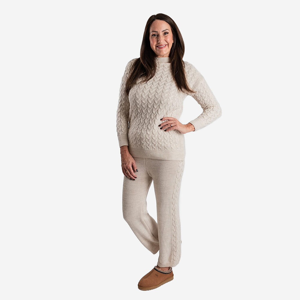 Acrylic Jumper - Beige