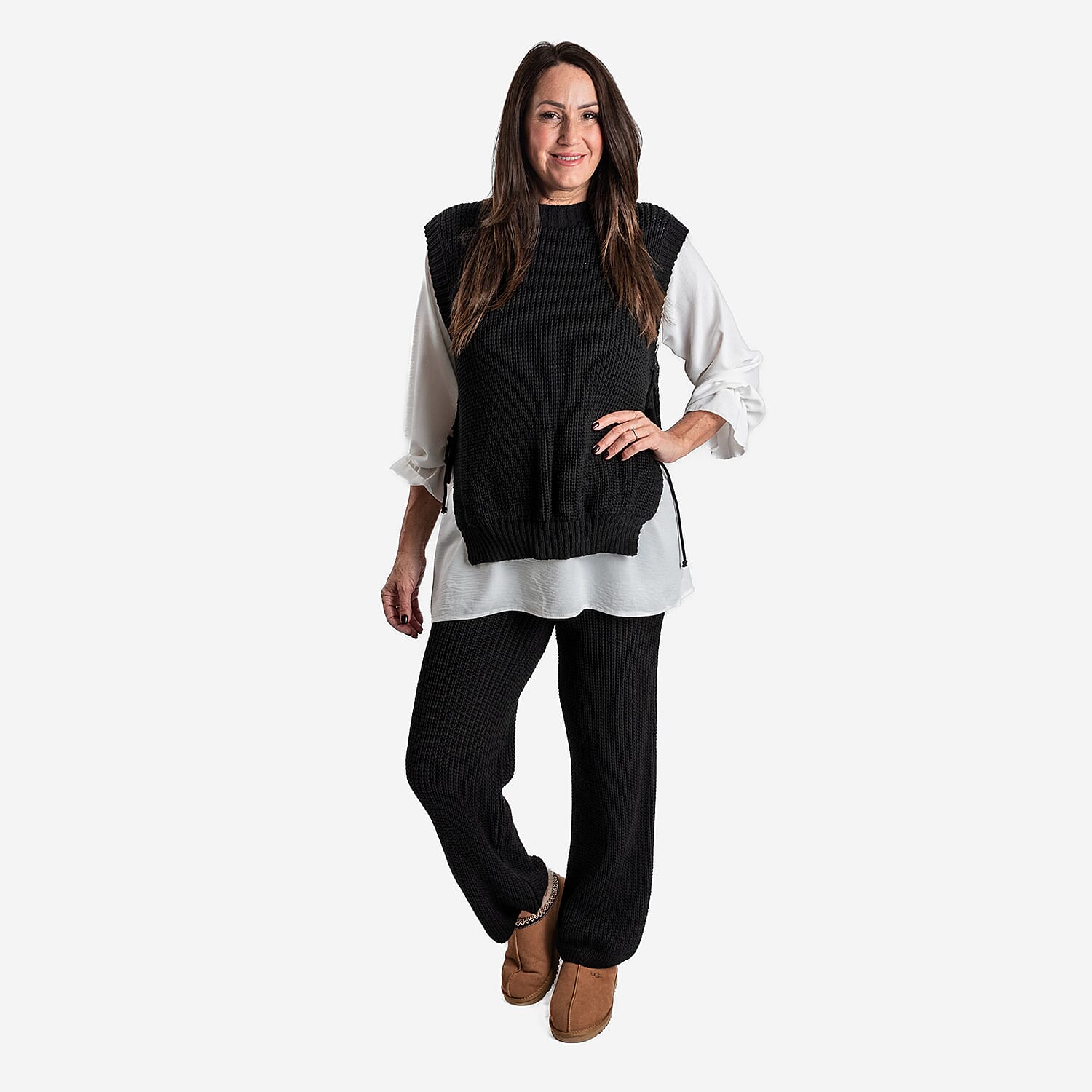 Acrylic Jumper - Black