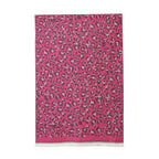 Closeout Deal Super Soft Leopard Print Shawl - Pink