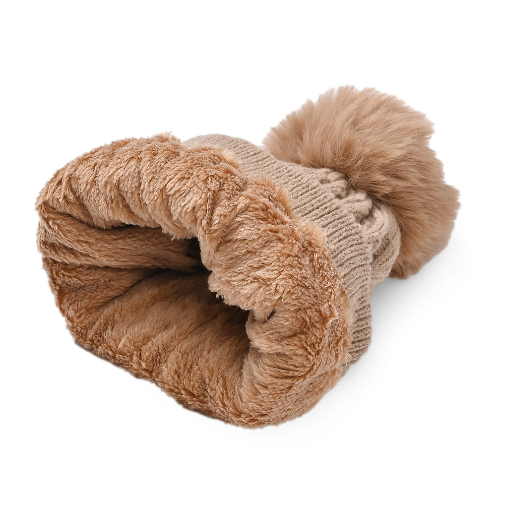 Cuff Beanie - Brown