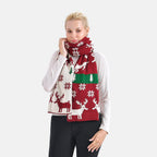 New Arrival - Limited Stock - Christmas Printed Scarf - Red