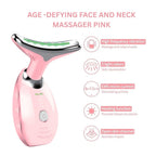 ErthSkin Age-Defying Face And Neck Massager - Pink