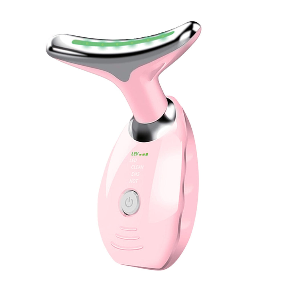 ErthSkin Age-Defying Face And Neck Massager - Pink