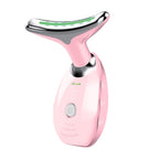 ErthSkin Age-Defying Face And Neck Massager - Pink