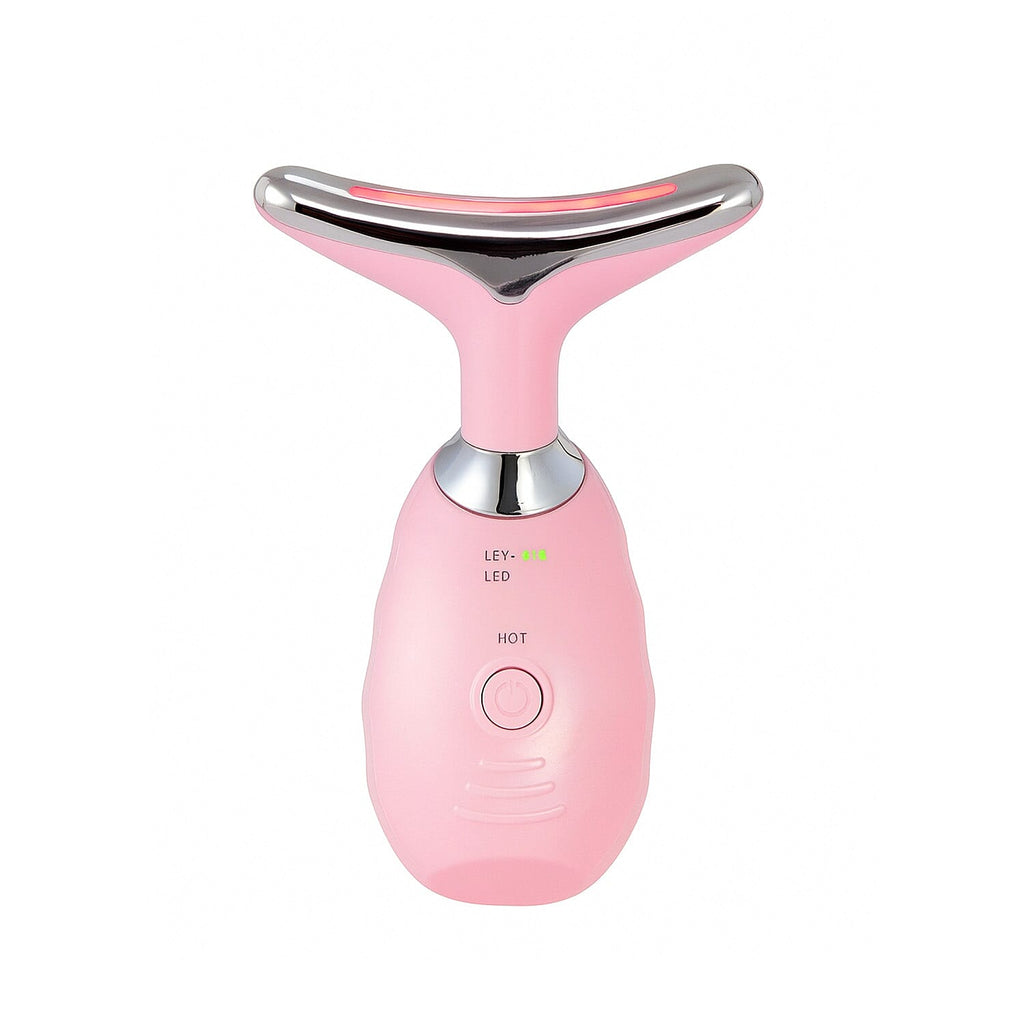 ErthSkin Age-Defying Face And Neck Massager - Pink