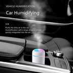 Portable Desktop Colourful Cup Air Humidifier - White