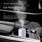 Portable Desktop Colourful Cup Air Humidifier - White