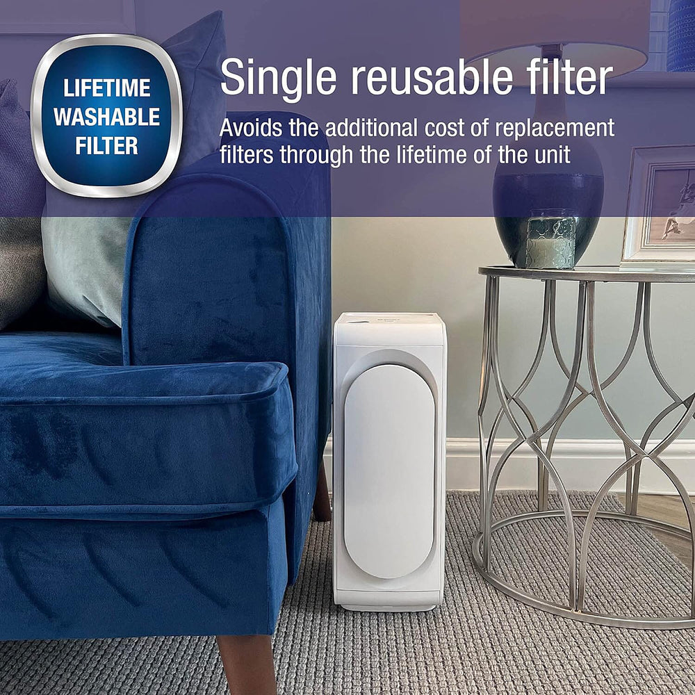 Air Purifier (Size 55x25 cm) - White