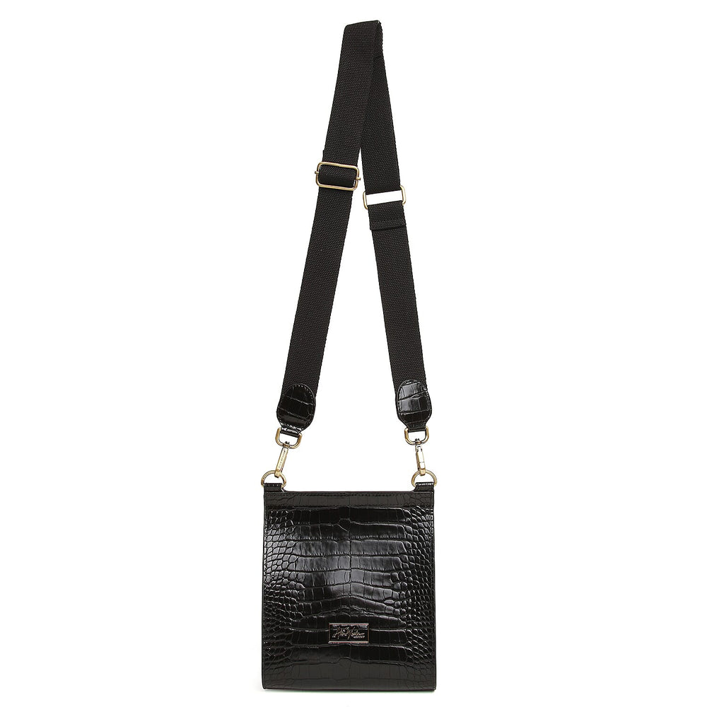 Alice Wheeler Bloomsbury Crossbody Bag - Black