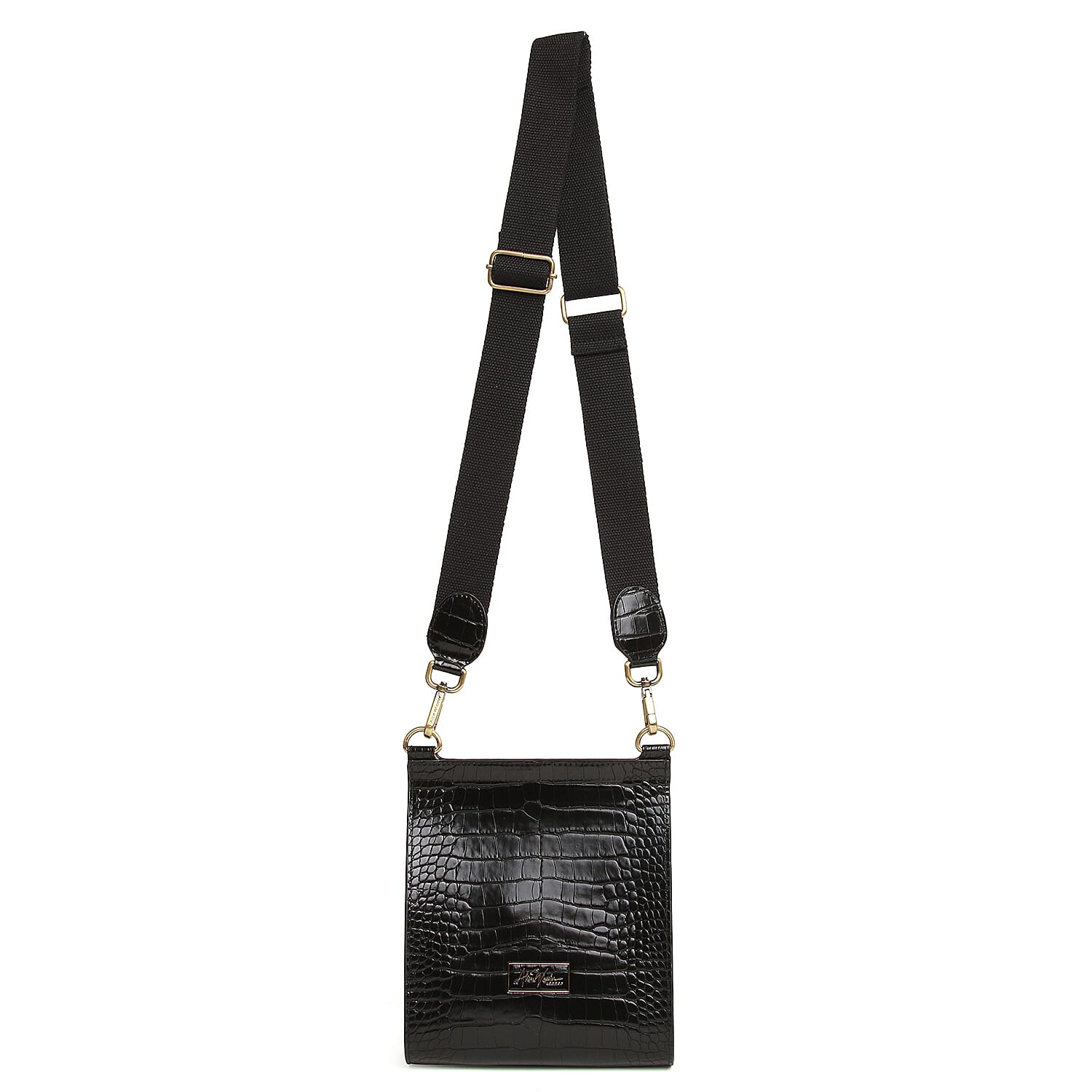 Alice Wheeler Bloomsbury Crossbody Bag - Black