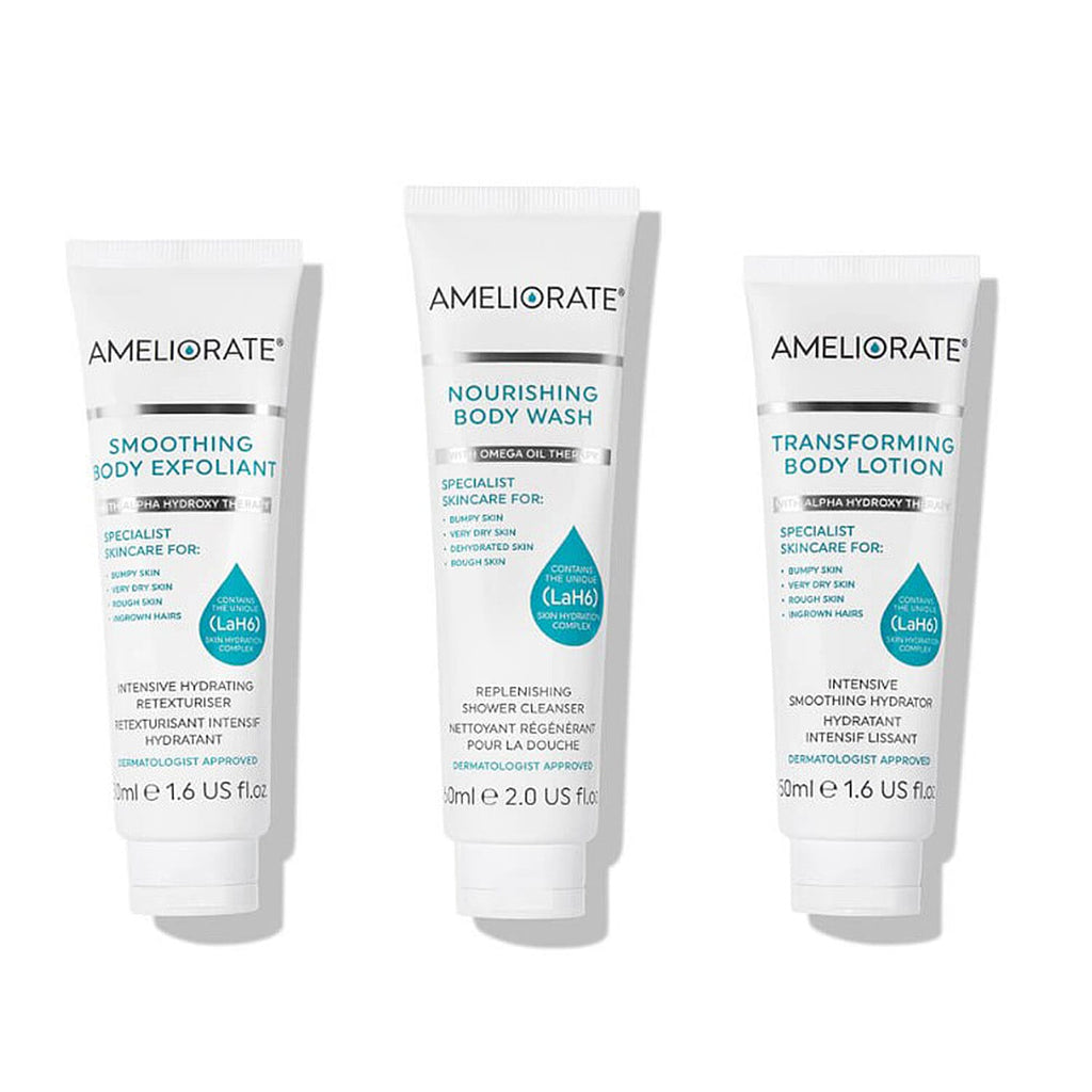 One Time Closeout- Ameliorate 3 Steps to Smooth Skin - Intensive Smoothing Bodycare Regime