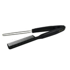 Amory Hairdressing Comb - Black