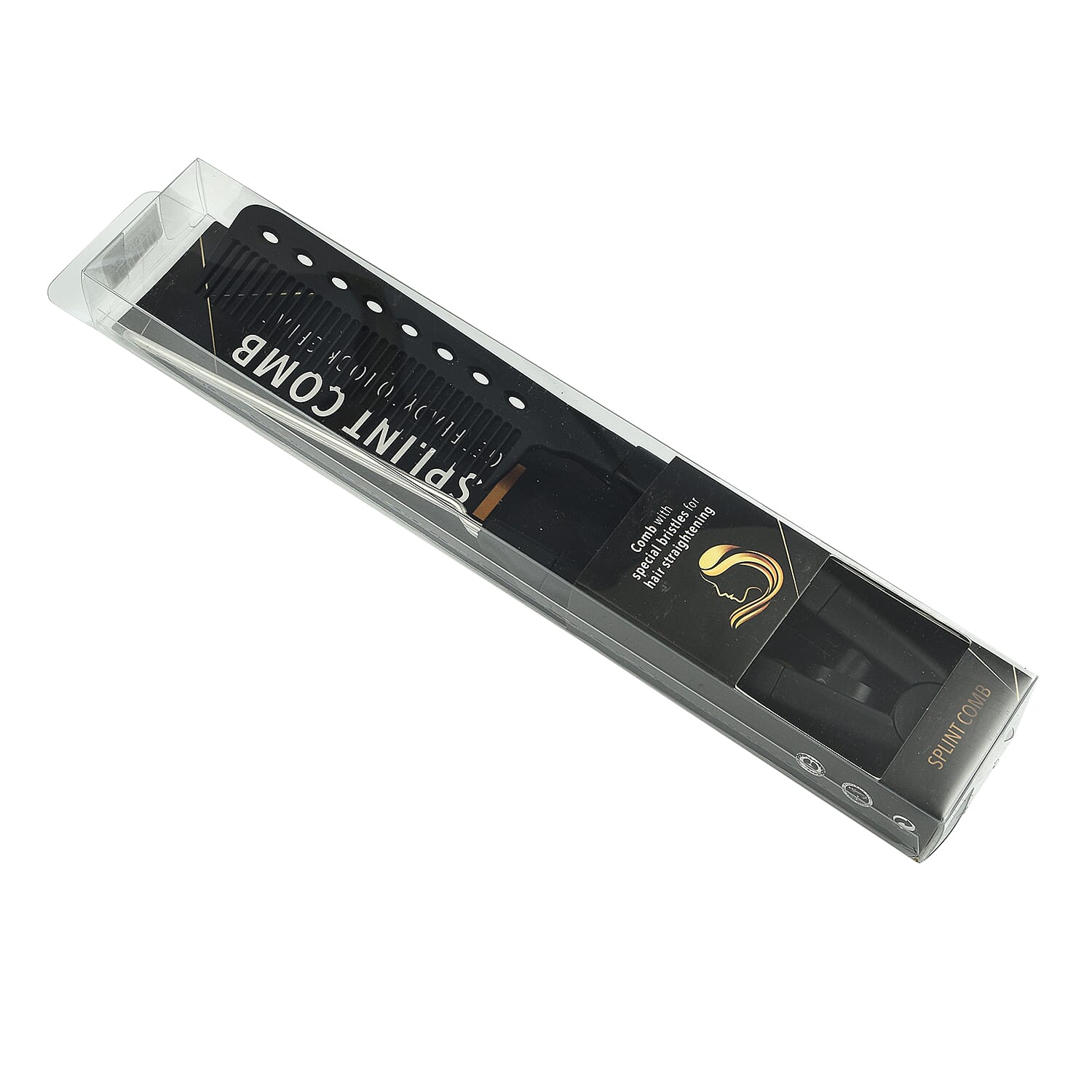 Amory Hairdressing Comb - Black