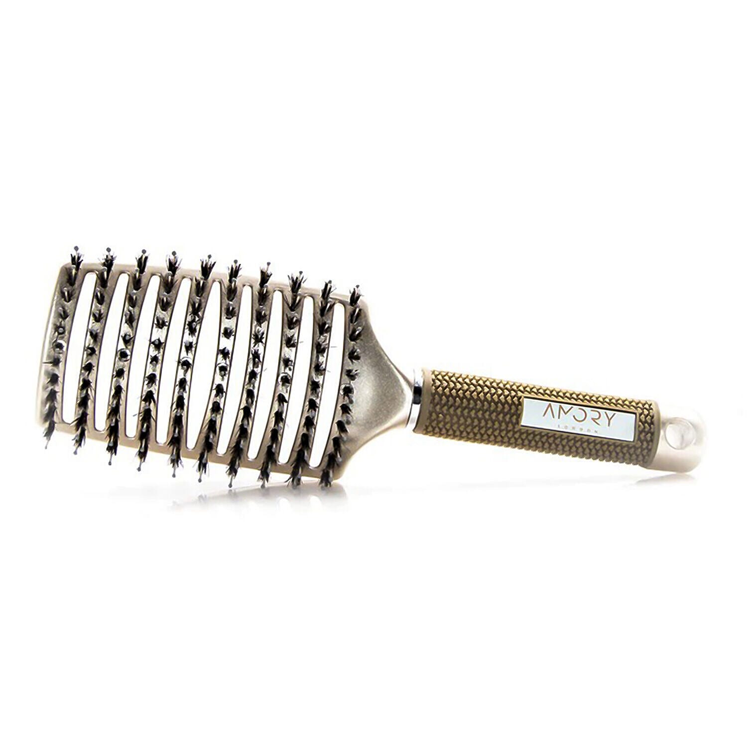 Amory Lux Hairdressing Brush - Golden