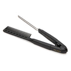 Amory Bundle (Incl. Marylebone Ionic Hair Straightener- Mauve , Shampoo, Conditioner, Splint Comb, Hairbrush - Silicone Pouch)