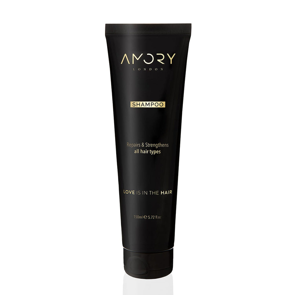 Amory Bundle (Incl. Marylebone Ionic Hair Straightener- Mauve , Shampoo, Conditioner, Splint Comb, Hairbrush - Silicone Pouch)