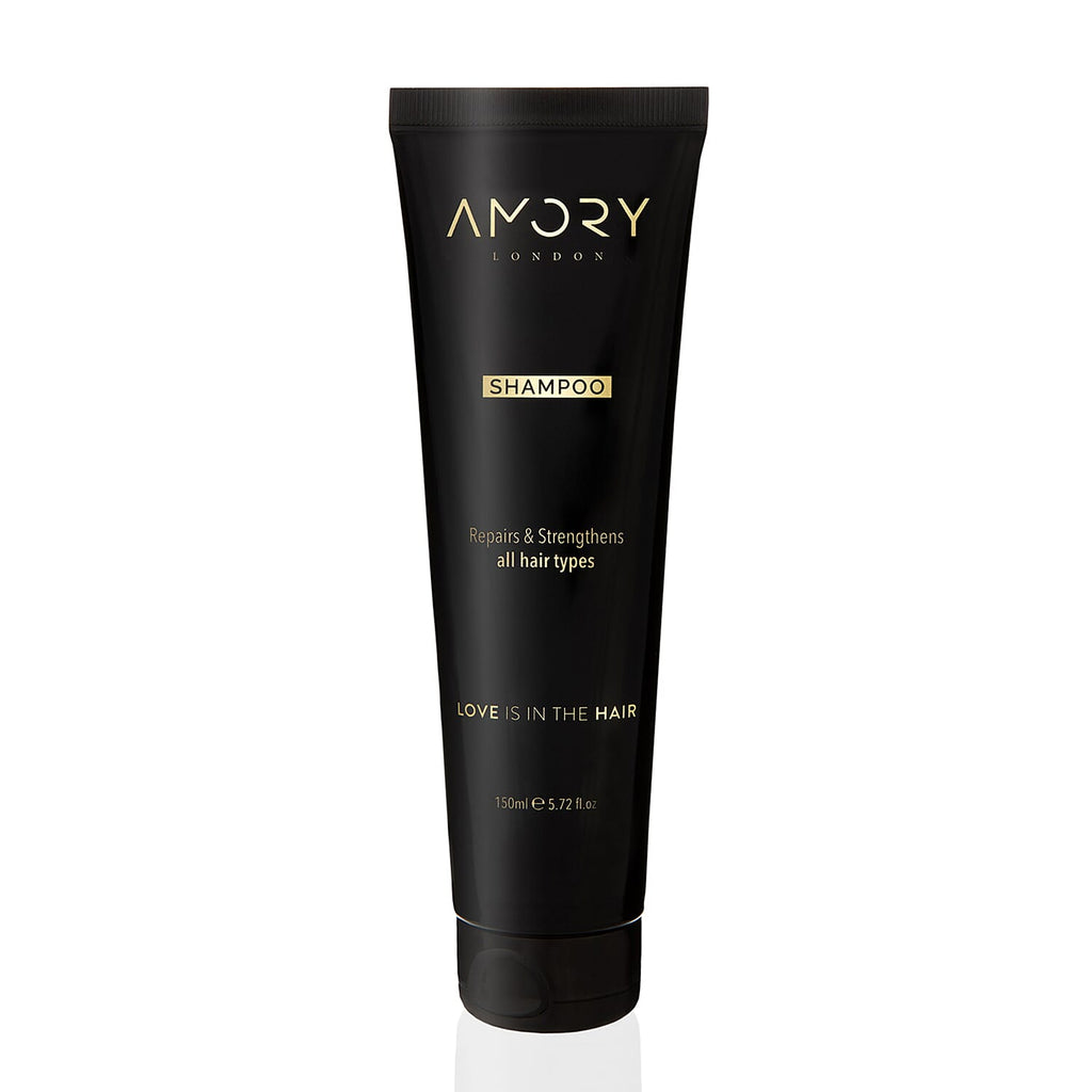 Amory Bundle (Incl. Marylebone Ionic Hair Straightener- Mauve , Shampoo, Conditioner, Splint Comb, Hairbrush - Silicone Pouch)