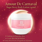 Laurelle Amour De Carnaval - Sugar Berry Luxurious 3 Piece Gift Set (300mL Body Wash, 100mL Body Mist, 240mL Body Lotion) - Dragonfruit & Jasmine Scent