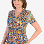 Anamor Rayon Woven Dress (Size - 12) - Green