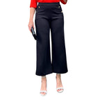 Anamor Knitted Jean and Pant-Trouser (Size - 12) - Black