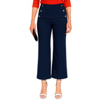 Anamor Knitted Jean and Pant-Trouser (Size - 18) - Navy