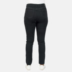 TAMSY - Angelina Straight Fit Jeans (Size 12) - Black