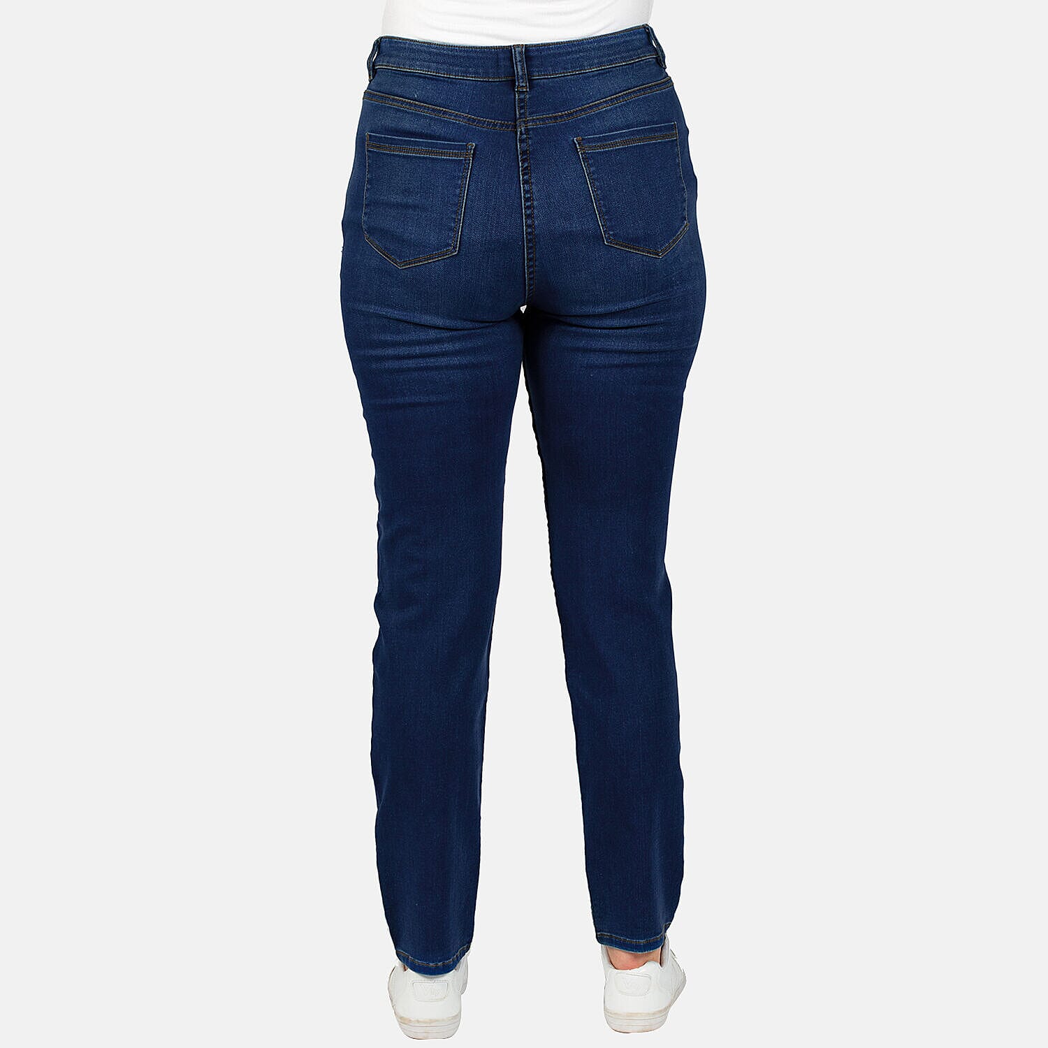 TAMSY - Angelina Straight Fit Jeans (Size 18) - Indigo