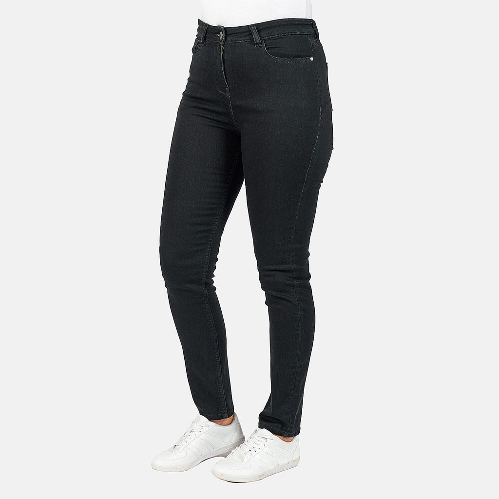 TAMSY - Angelina Straight Fit Jeans (Size 20) - Black