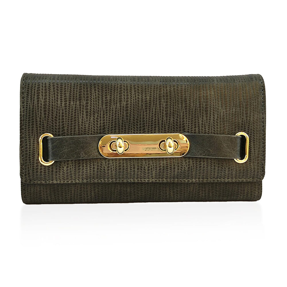 Anneli Belt Wallet with Multi Compartments - Black