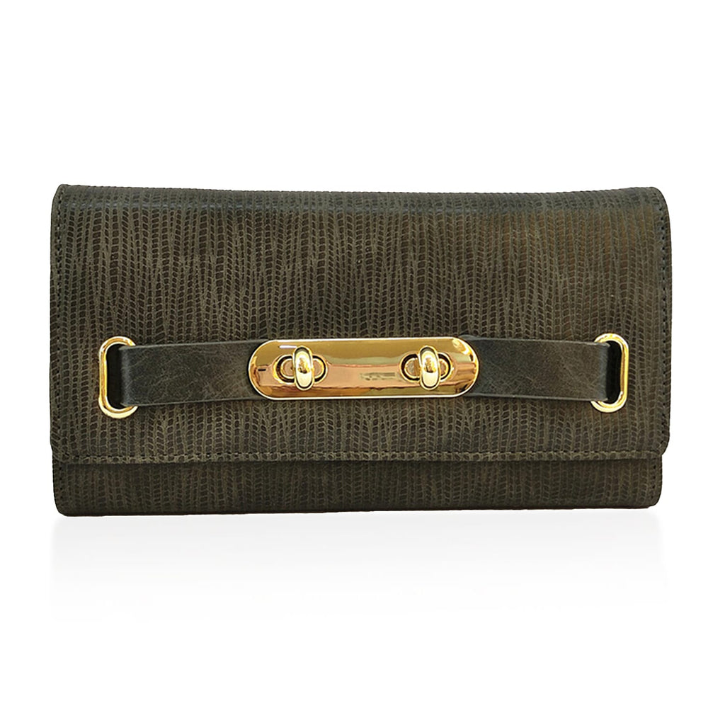 Anneli Belt Wallet with Multi Compartments - Black