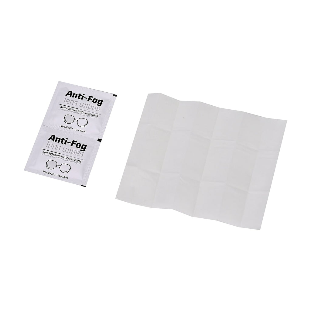 200 Anti-fog Lens Wipes - Cold to Hot Anti Fog - Pre-moistened For Glasses, Sunglasses,  Swimming goggles, Helmets, Mirrors, etc