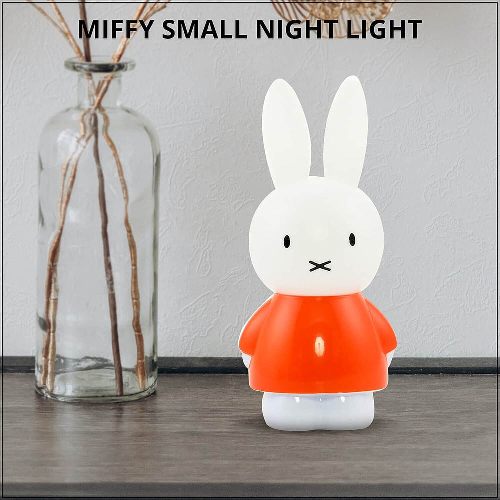 Miffy Night Lamp with Auto Dim Sleep Function - Orange - White