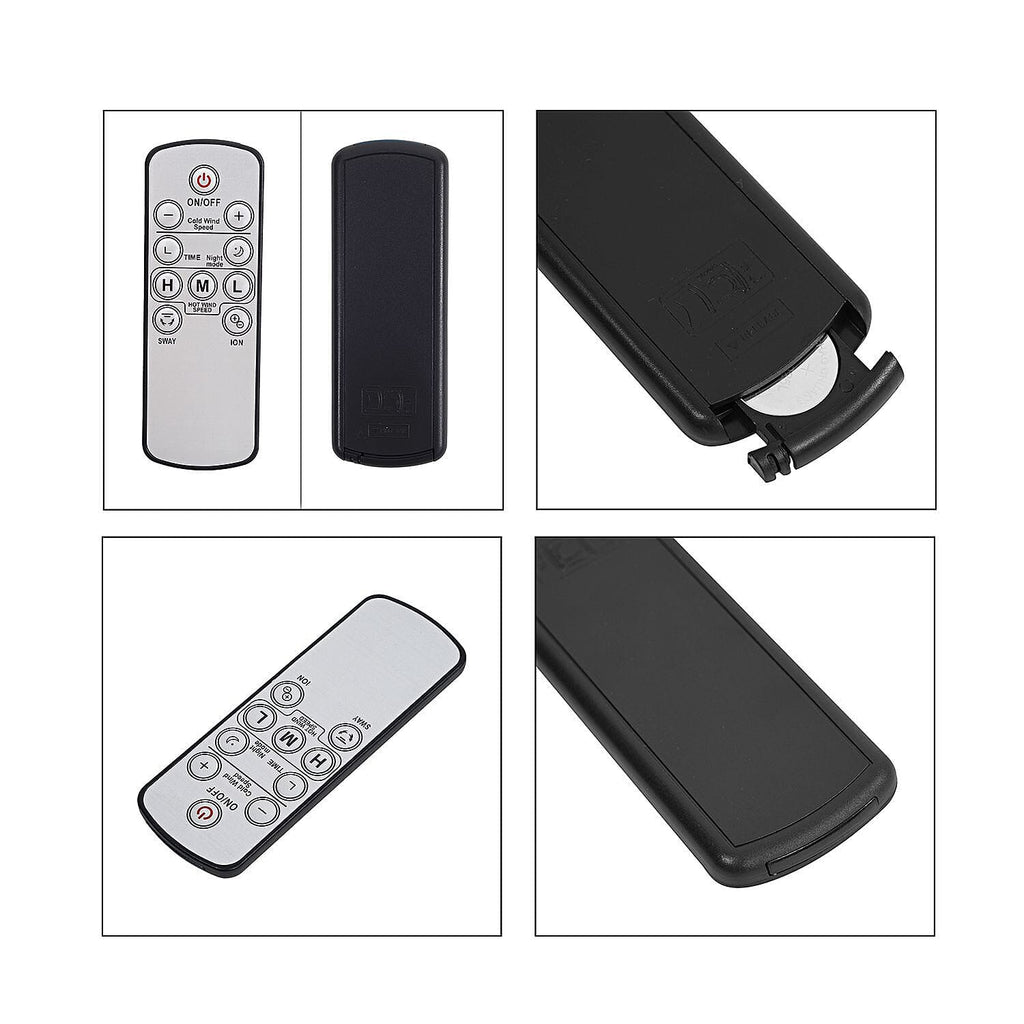 Bladeless Remote-Touch Control Heater Fan with Hepa Filter