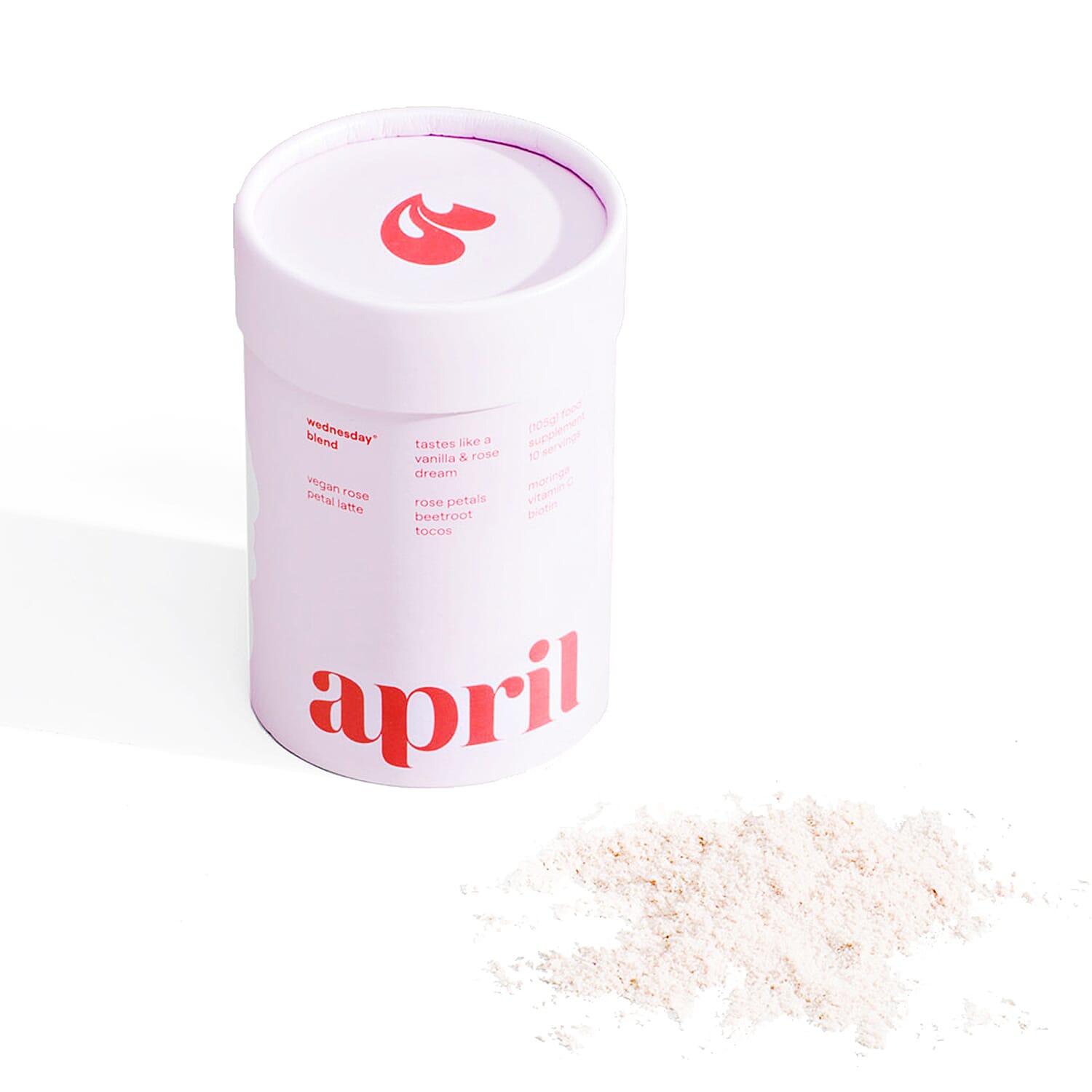 April Supplements Wednesday Blend Bundle (Incl.Vegan Rose and Petal Latte)