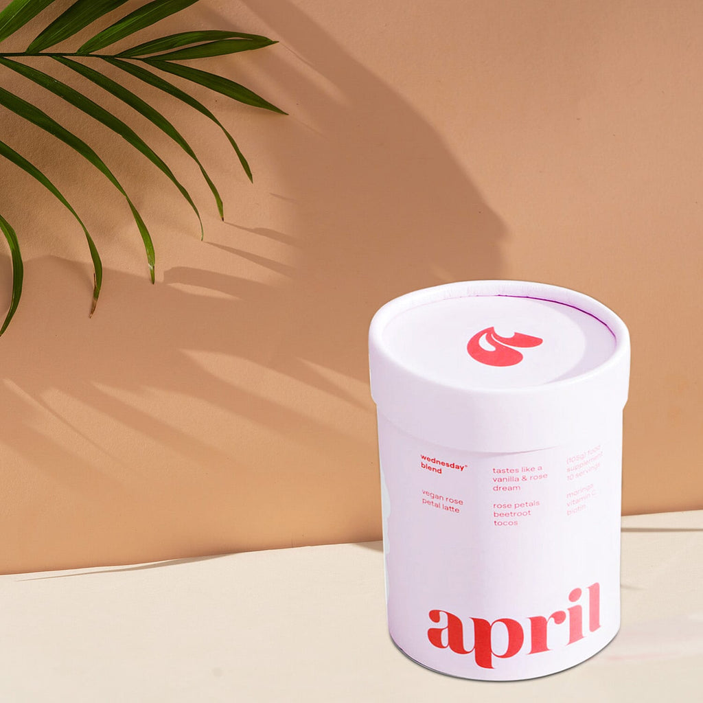 April Supplements Wednesday Blend Bundle (Incl.Vegan Rose and Petal Latte)