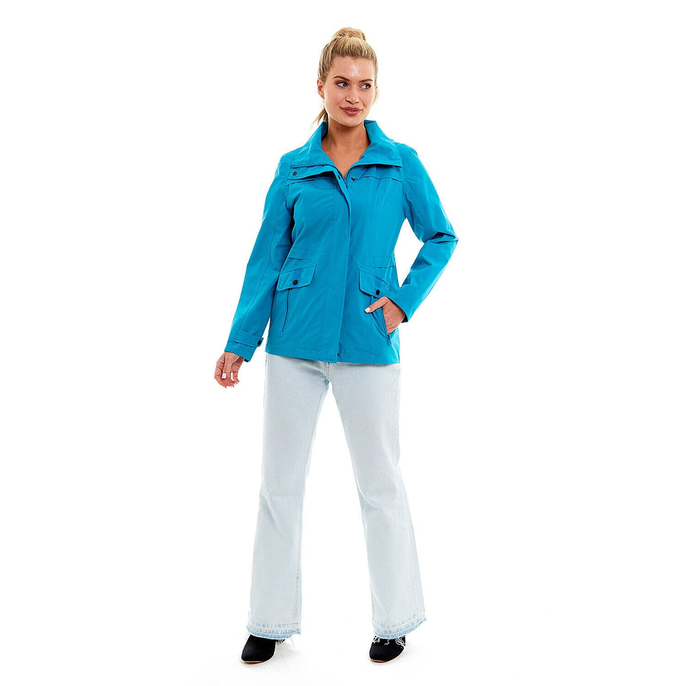 Arctic Storm- Ladies Waterproof Jacket (Size 14) - Bluebird