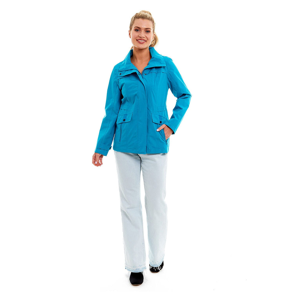 Arctic Storm- Ladies Waterproof Jacket (Size 14) - Bluebird