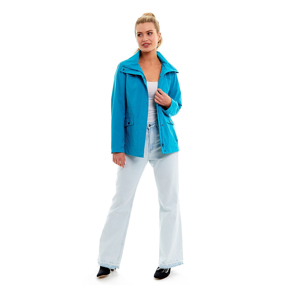 Arctic Storm- Ladies Waterproof Jacket (Size 14) - Bluebird
